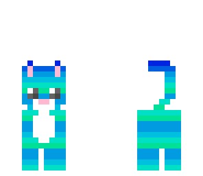 blue kitty