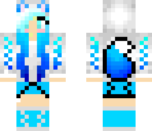 blue wolf girl