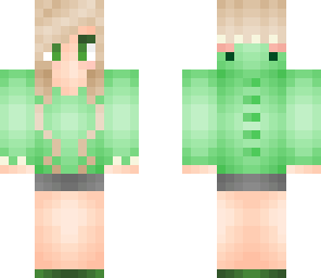 crocodile hoodie girl