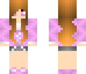 pink anime girl