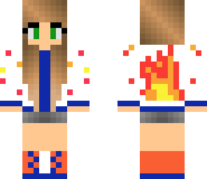 this girl is on fire