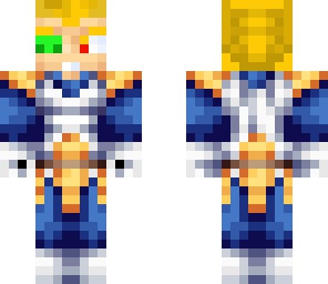 super saiyan vegeta with scouter