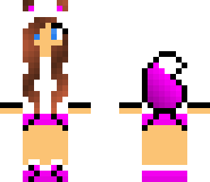 wolf girl magenta
