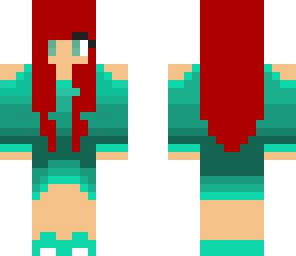 red haired sea princess