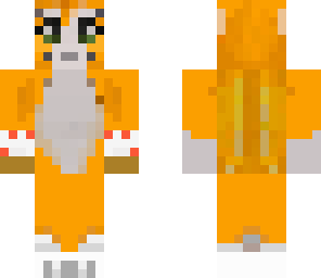 stampy holding 2 cakes