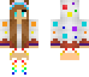 rainbow cake girl