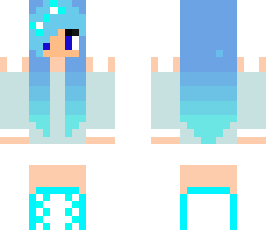 pale blue girl