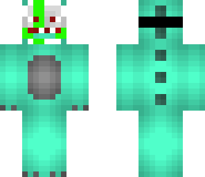 dino with mask