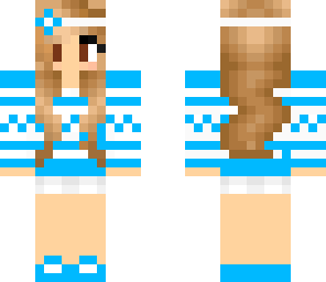 blue summer girl