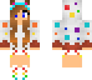rainbow cake girl