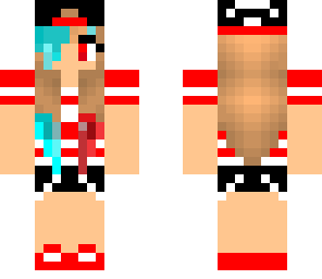 red and blue tom boy