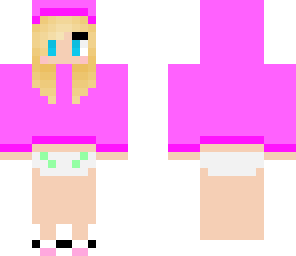 baby girl in a bunny suit