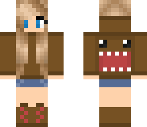 blond domo girl