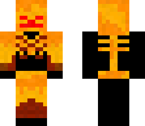 fire skeleton