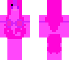 silly pink fluffy unicorn wirh a bikin bra