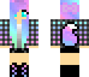 rainbow fox girl