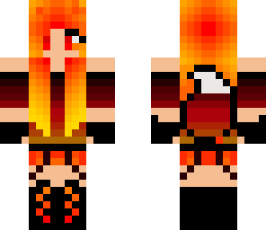 red girl fox gamer