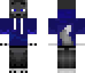 werewolf in hoodie