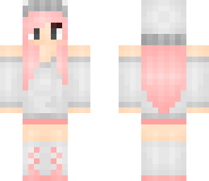 pink haired girl