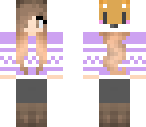 edited fox girl