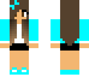 blue girl