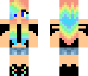 rainbow hair