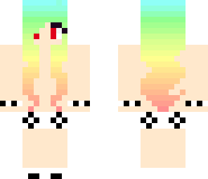 rainbow-haired bad girl