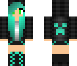blue creeper girl