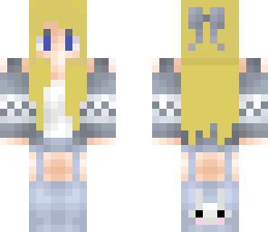 edited again blonde bunny girl cx