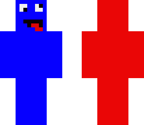 derpy red back blue boy 