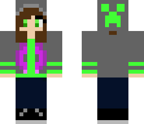 creeper hoodie