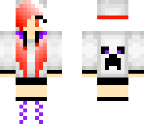 red creeper girl