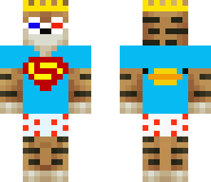 tigerduck with crown