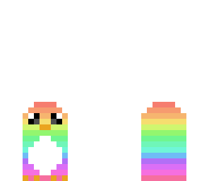 rainbow penguin