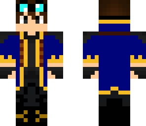 edited blue steampunk boy