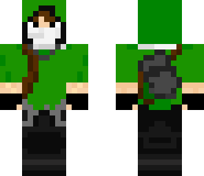 green parkour assassin
