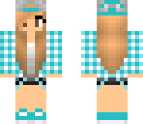 blue skater girl 2