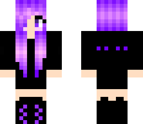 purple ender girl