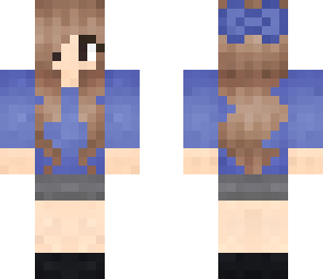 my new skin with bow