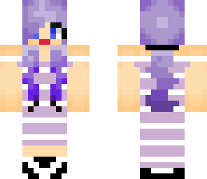 purple girl plz follow me