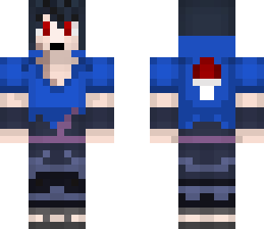 sasuke blue shirt version