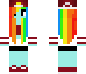 rainbow dash highschool girl