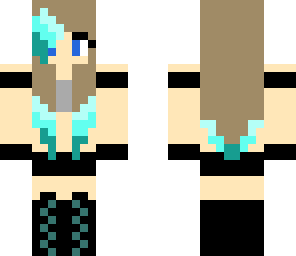 pretty blue girl