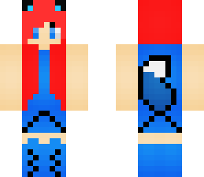 red blue wolf