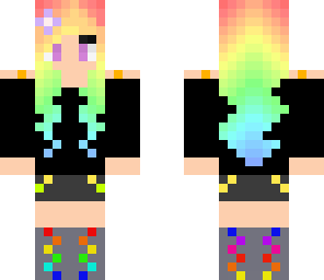 rainbow hair