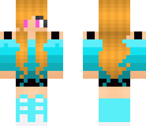 blue girl
