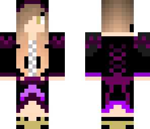 dark mage girl