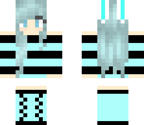 blue bunny girl
