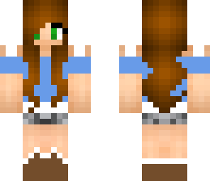 cute girl with brown hair