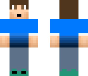 blue teenager